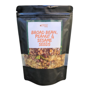 Broad Bean, Fava Bean, Peanut and Sesame Seeds Mix